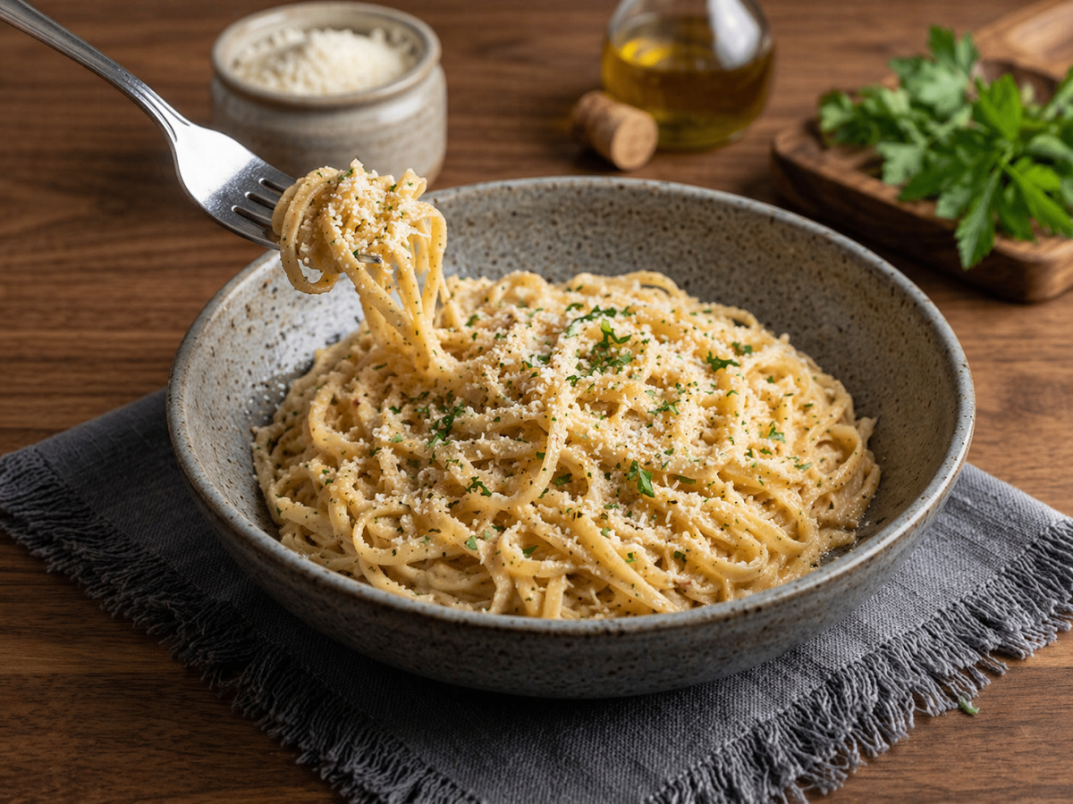 Fideos frescos cinta fina